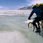 Bicycle-At-Ice-Wallpaper