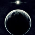 Earth-Black-Abstract-Wallpaper