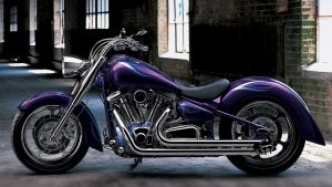 Motorcycle-Cool-Chopper-Purple-Wallpaper