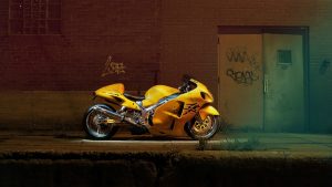 Motorcycle-Hayabusa-Yellow-Wallpaper