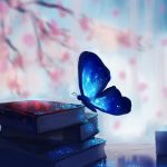 blue-3840x2160-butterfly-books-fantasy-4k-341