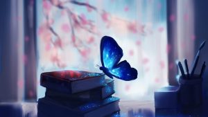 blue-3840x2160-butterfly-books-fantasy-4k-341