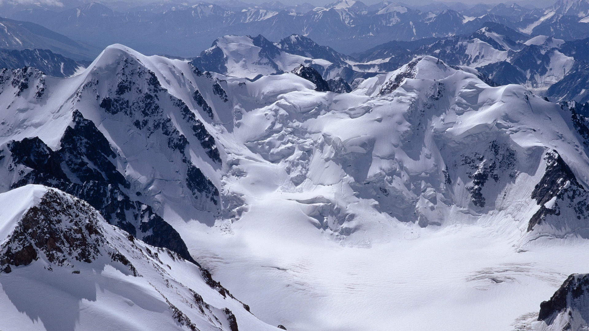 Snow mountains