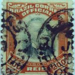 1906 president afonso pena, 1847 1909 brazil correio official 200 reis stamp