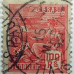 1920 economy culture brazil correio 100 rs reis red