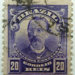 20 correio reis brazil benjamin constant used stamp