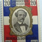 1914 the 100th anniversary of the birth of juan pablo duartes y diez 20 correos veinte centavos 1813 1913 republica dominicana multicolor stamp