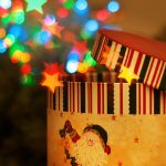 christmas magic box hd wallpaper