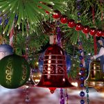 christmas bell background 14048