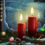 christmas decoration 2560x1440 candle lights 4432