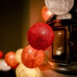 christmas lantern lights wallpaper 7743