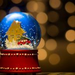 christmas snow globe 14060