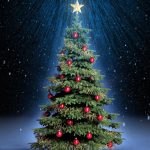 free christmas tree wallpaper 8982