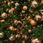 new year christmas tree balls stars 10832